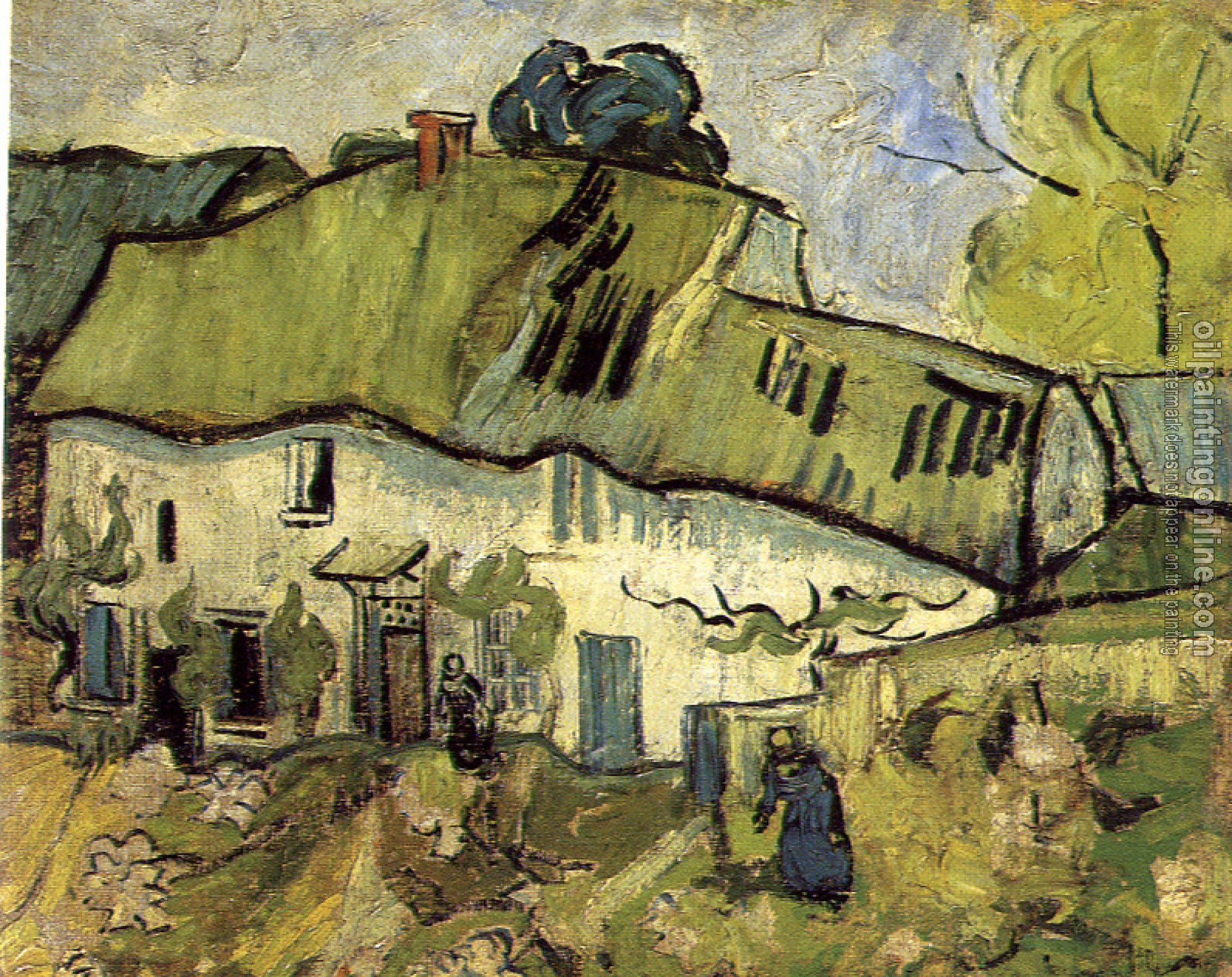Gogh, Vincent van - A House and Two Figures
